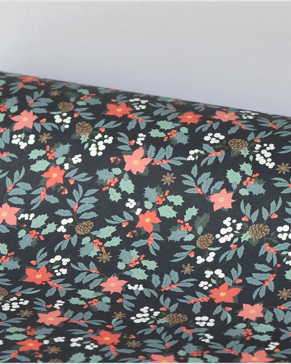 Ilex und Berries Geschenkpapier (3er Pack)