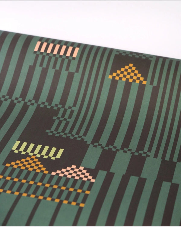 Morocco Blue Geschenkpapier (3er Pack)