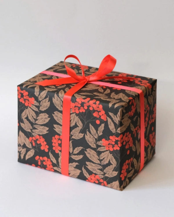 Red Berries Geschenkpapier (3er Pack)