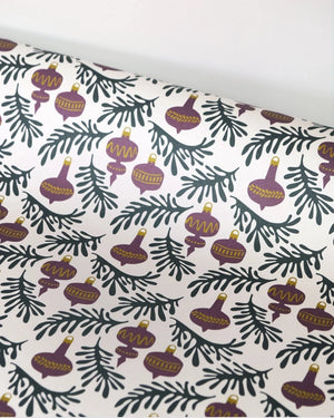 Twigs & Baubles Geschenkpapier (3er Pack)