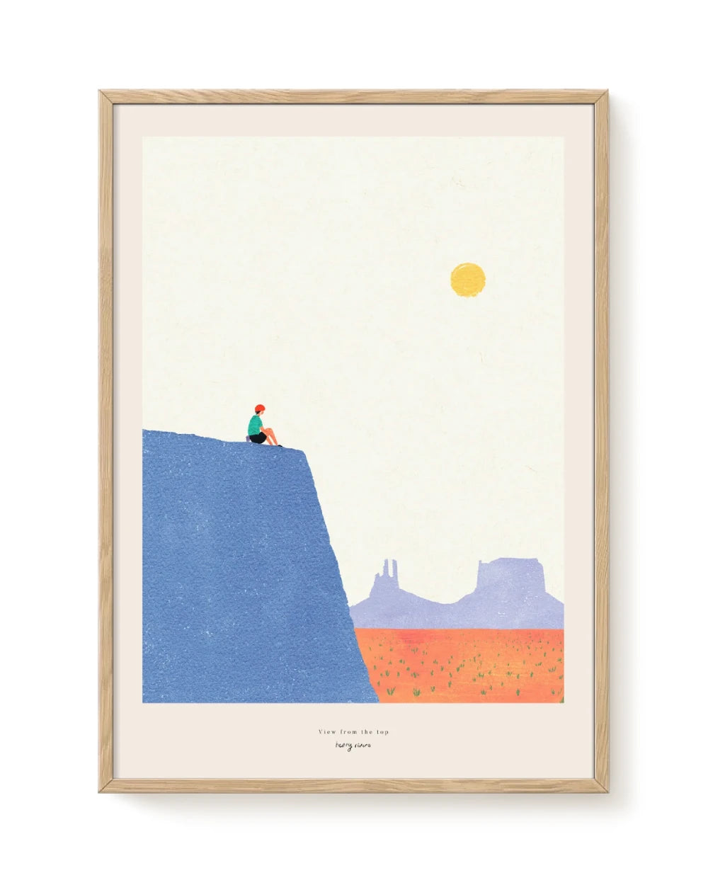 View from the Top Print (DinA3)