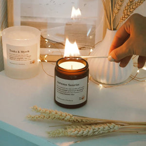 Autumn Sunrise 155g Sojakerze