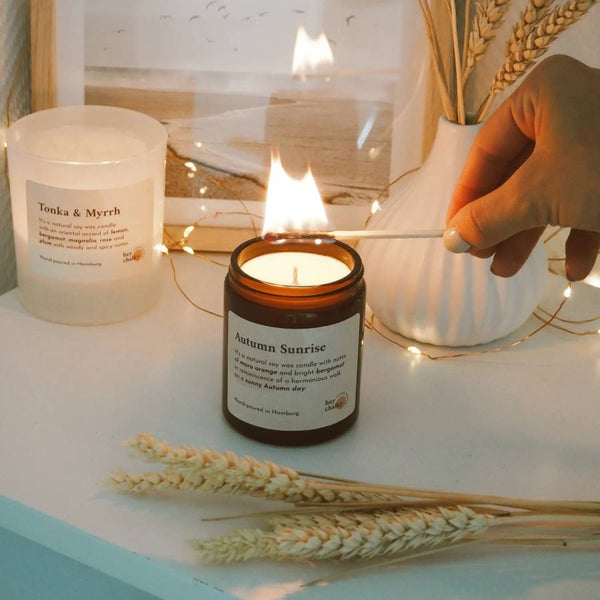Autumn Sunrise 155g Sojakerze