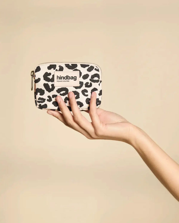Geldbeutel Lili Leopard Ecru