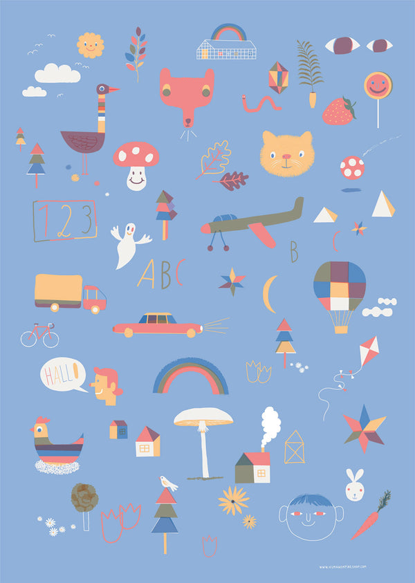 Rainbow Kids Geschenkpapier