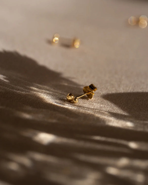 Jukserei - Pollen Ohrstecker Gold