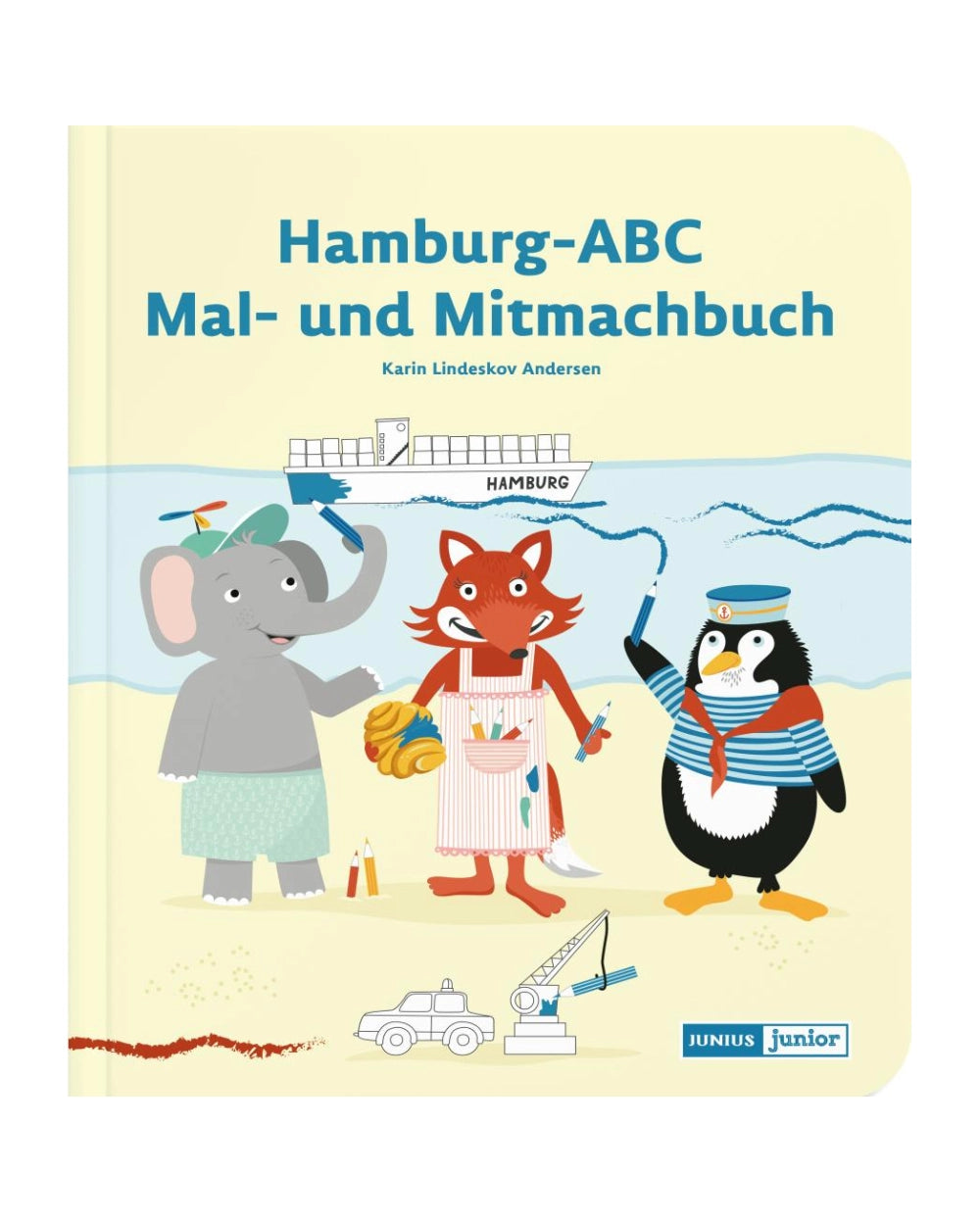 Hamburg-ABC Mal- und Mitmachbuch