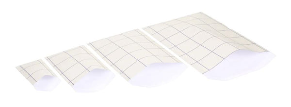 Geschenktüte Flach Grid Olympic Blue (5er-Pack)