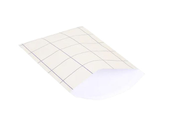 Geschenktüte Flach Grid Olympic Blue (5er-Pack)