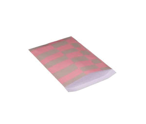 Geschenktüte Flach Block Koralle (5er-Pack)