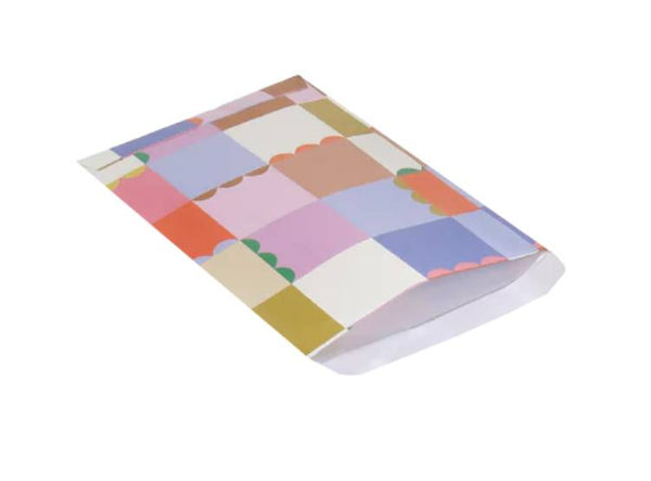 Geschenktüte Flach Scallop (5er-Pack)