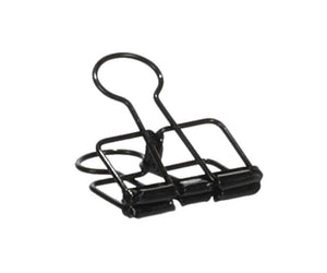Wire Clip Black 32mm