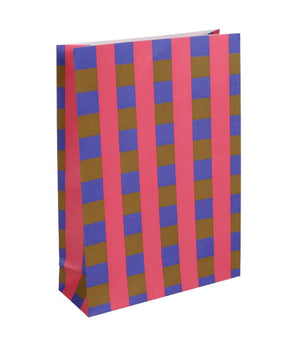 Geschenktüte Weave Grapefruit mit Boden (5er-Pack)
