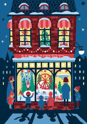 Jouluikkuna Postkarte