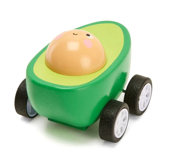 Kidoki Fruit-Fun Pullback Car Avocado