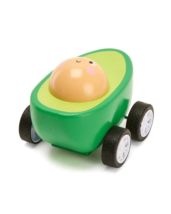 Kidoki Fruit-Fun Pullback Car Avocado