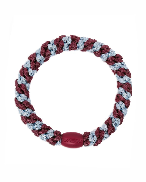 Kknekki Haargummi Rosewood Seablue Glitter