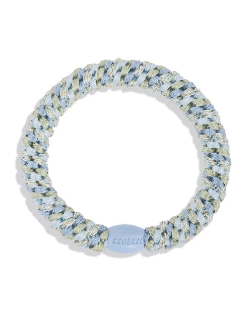 Kknekki Haargummi Mix Baby Blue Glitter