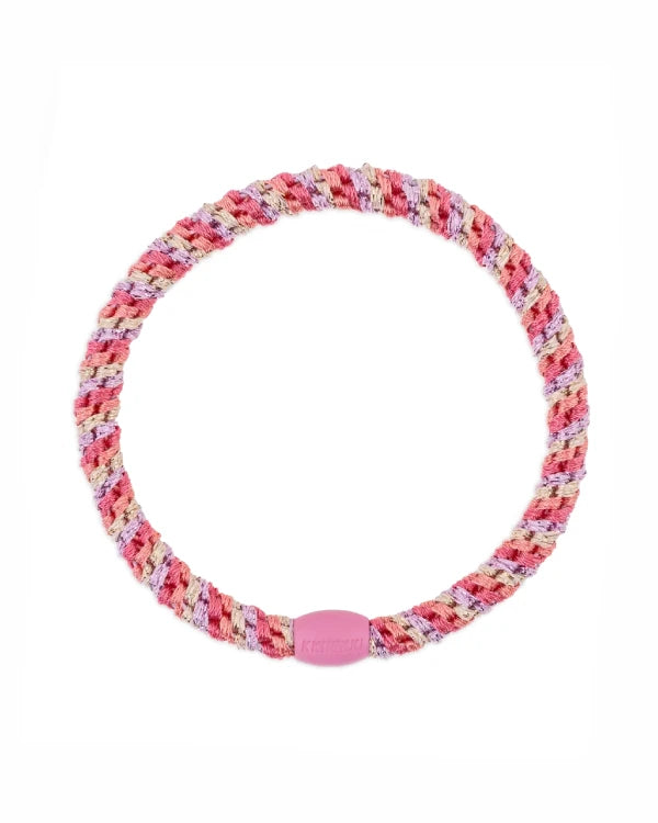 Kknekki Haargummi Slim Mix Raspberry-Pomerant Glitter