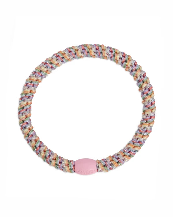 Kknekki Haargummi Slim Pastel Circus Glitter