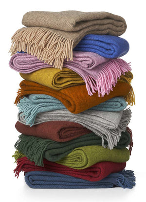 Gotland Wolldecke Bottle Green