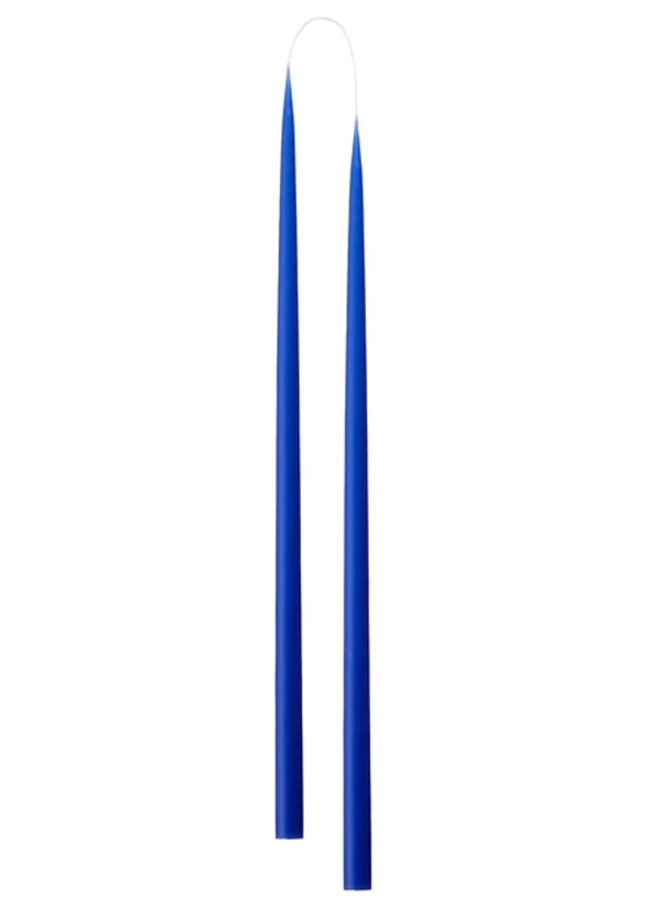 Slim Colored Candle Cobalt (2er-Set)