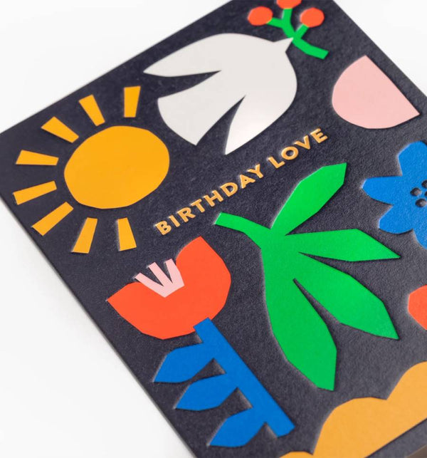 Lagom Design - Myriam Van Neste Birthday Love Klappkarte
