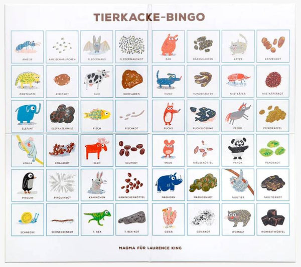 Tierkacke-Bingo