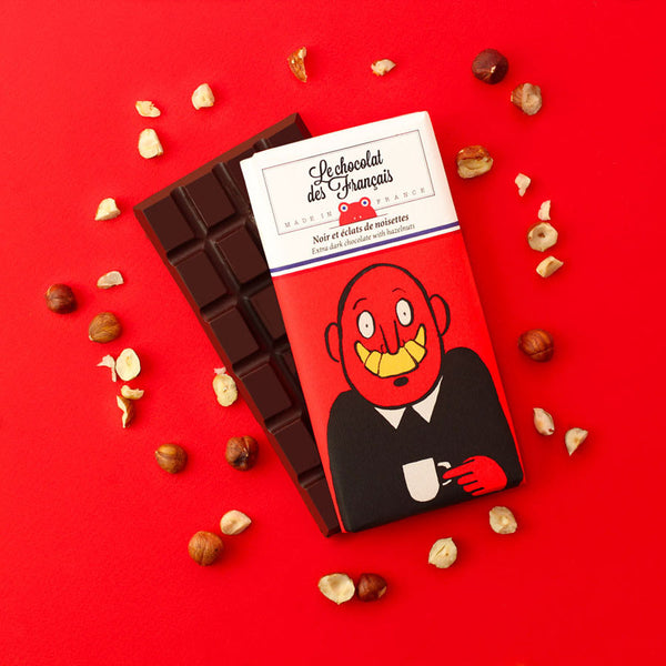 Mr. Croissant Dunkle Schokolade mit Kakaonibs 70g