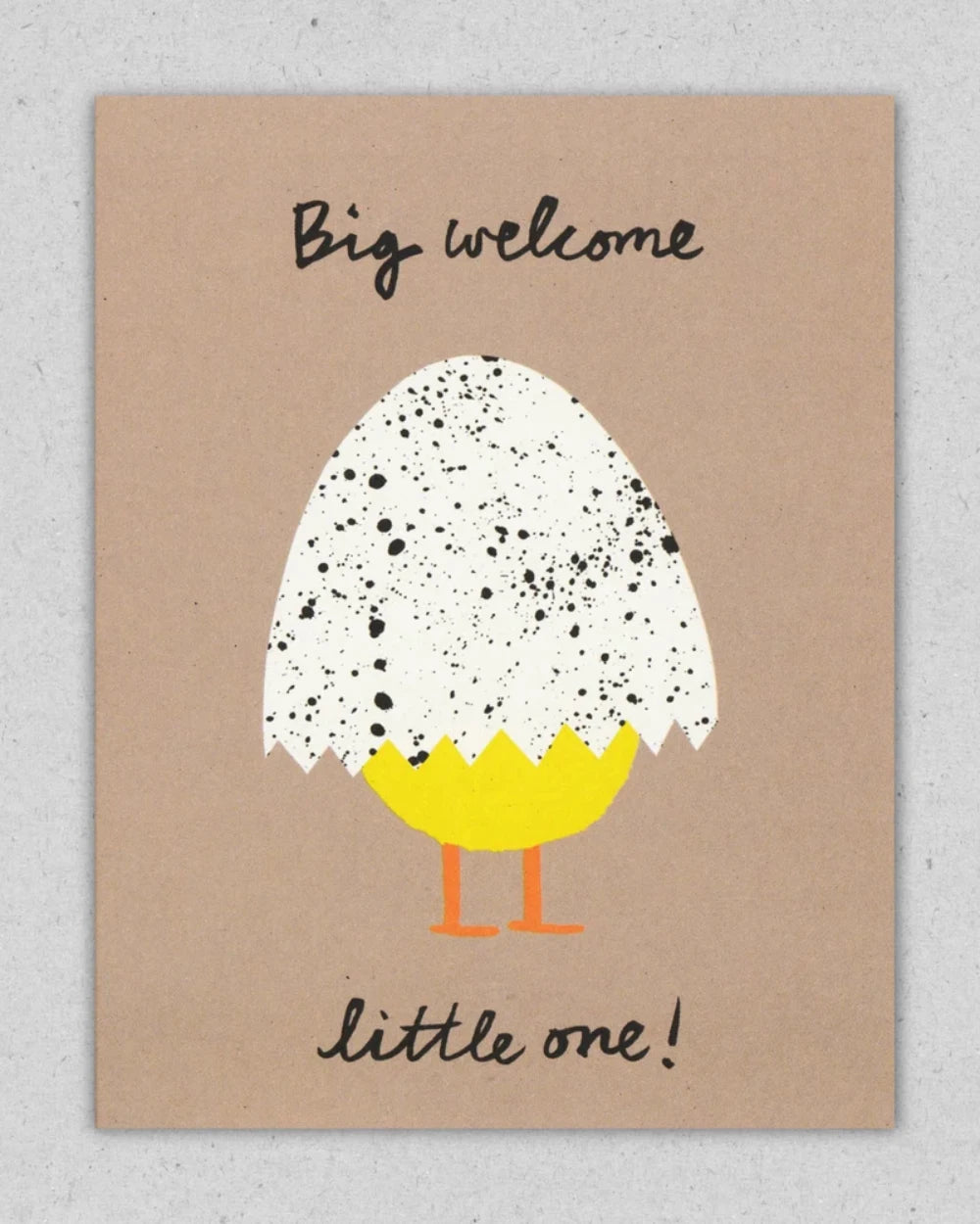 Big Welcome Klappkarte