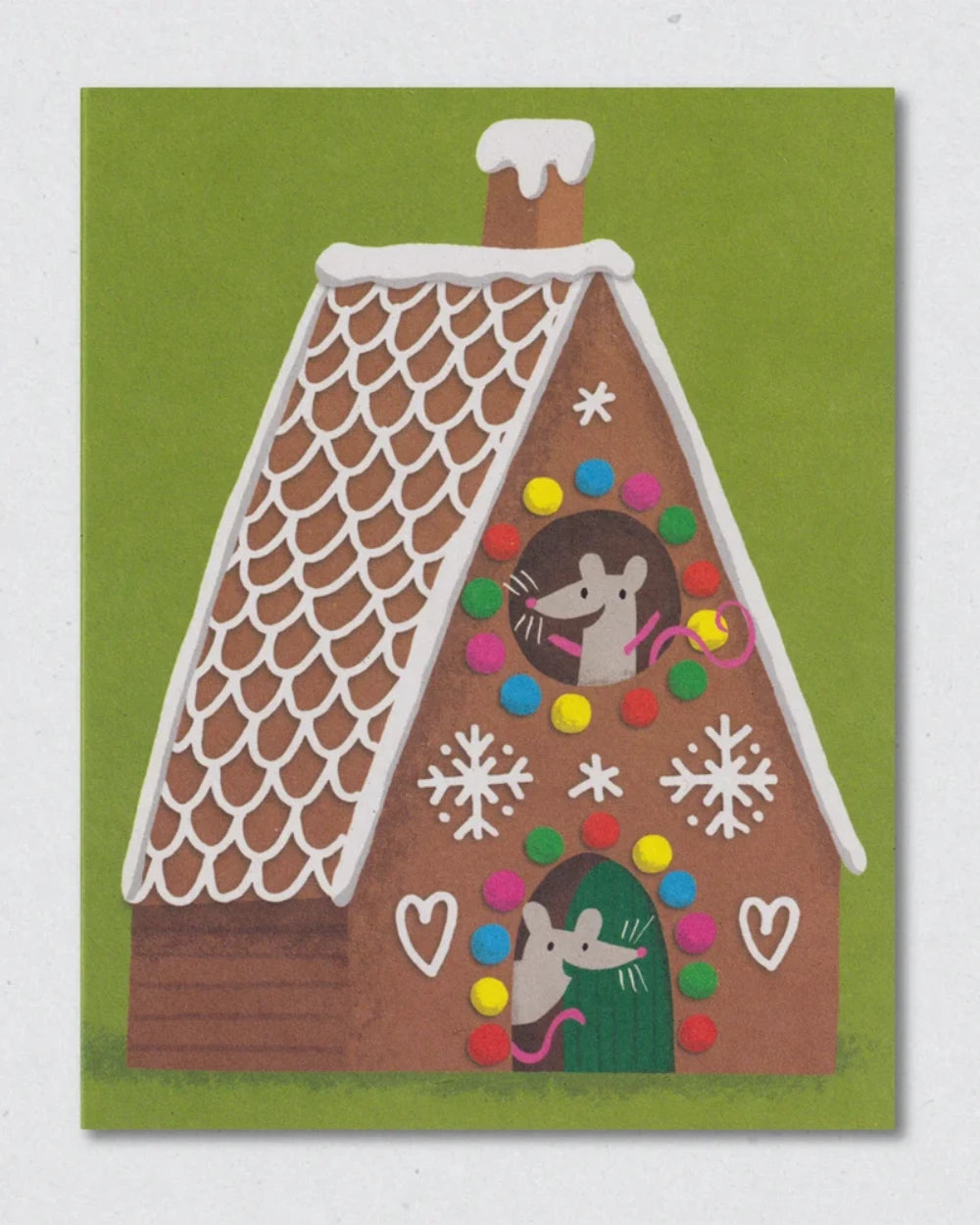 Gingerbread House Klappkarte