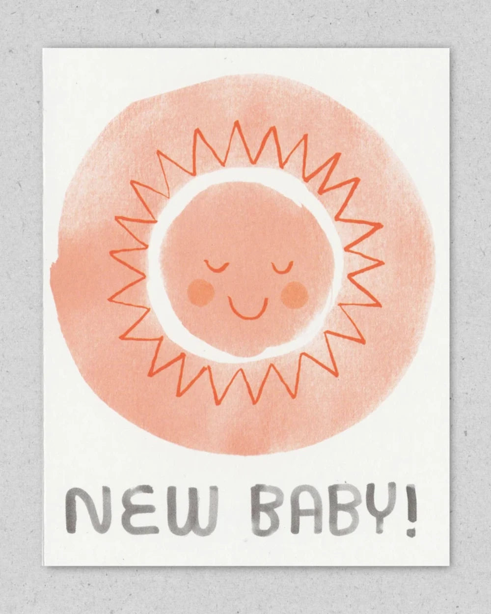 Baby Sunshine Klappkarte