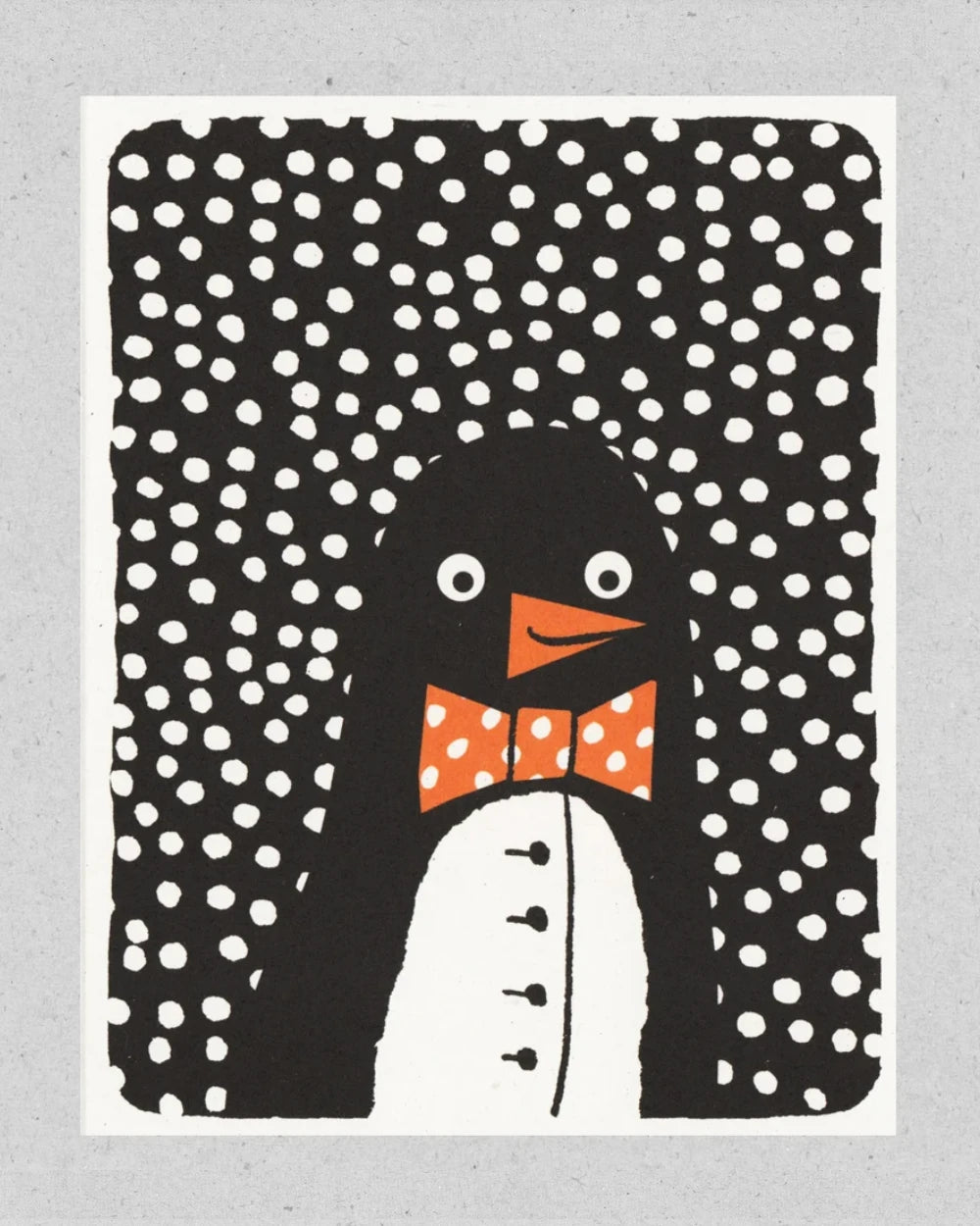 Penguin Suit Klappkarte