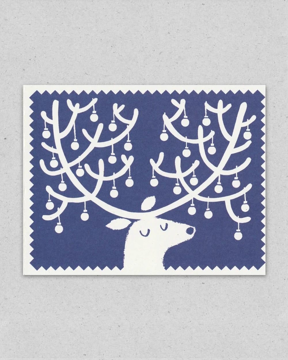 Reindeer Klappkarte