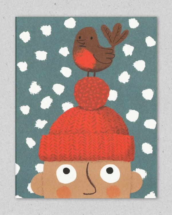 Robin Bobble Klappkarte