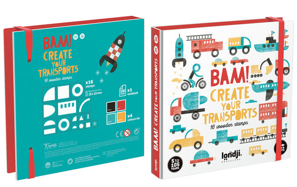 Bam! Transports Stempelset