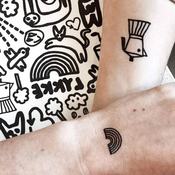 Lykke Gnuggis Temporary Tattoos