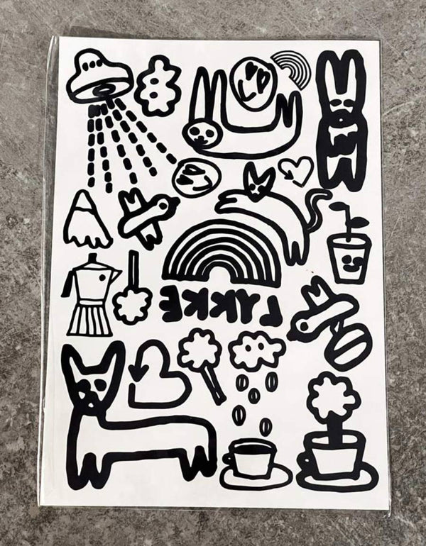 Lykke Gnuggis Temporary Tattoos