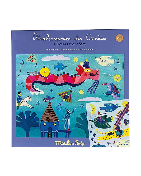 Moulin Roty - Comètes Filantes Rubbelbilder