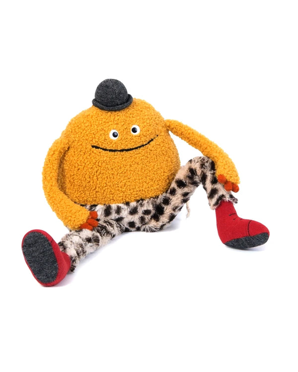 Moulin Roty - Schmouks Plüschtier "Gelber Mouni"