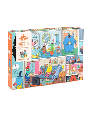Moulin Roty - Bei den Schmouks Puzzle (500 Teile)