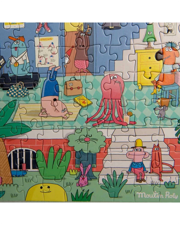 Moulin Roty - Bei den Schmouks Puzzle (500 Teile)