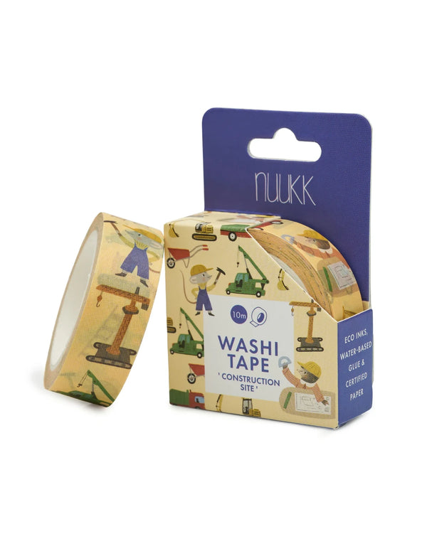 Nuukk Washi-Tape Construction Site by Melinda Berti