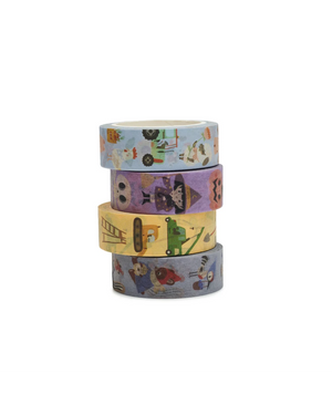 Nuukk Washi-Tape Construction Site by Melinda Berti