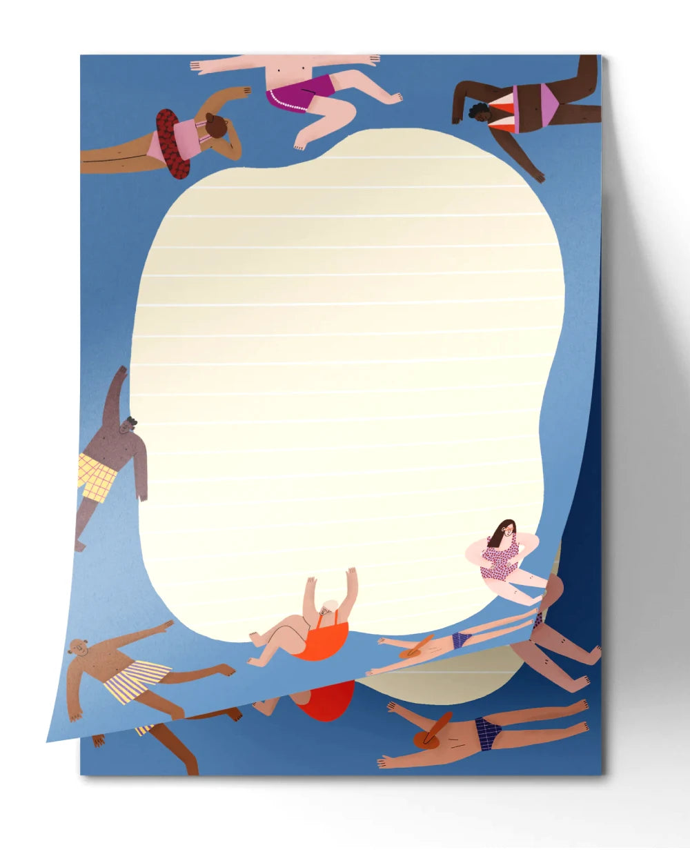 Nuukk - Swimmer Notepad DinA5 (Anna Katharina Jansen)