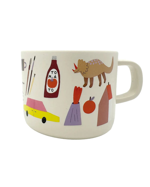 Nuukk - Kindertasse Happy by Anna Katharina Jansen