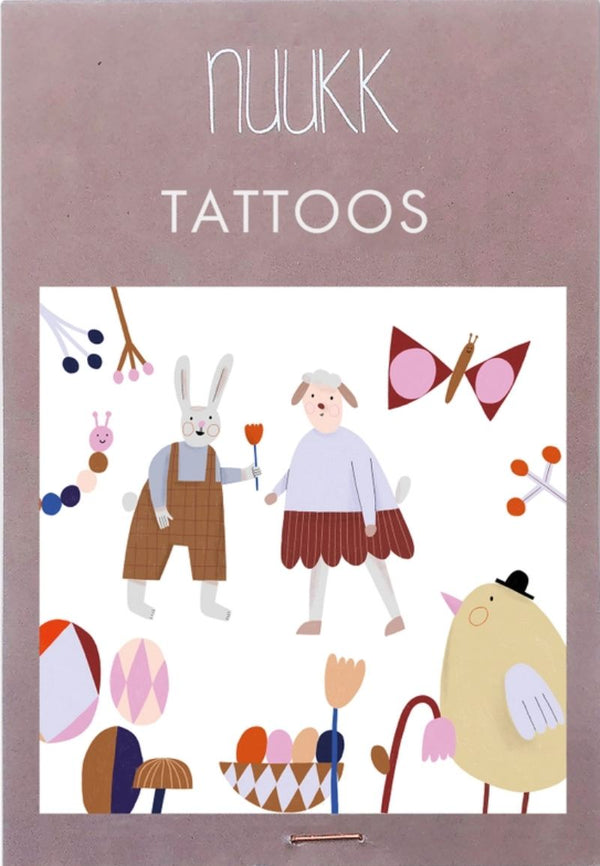 Vegane Tattoos Osterhase by Anna Katharina Jansen
