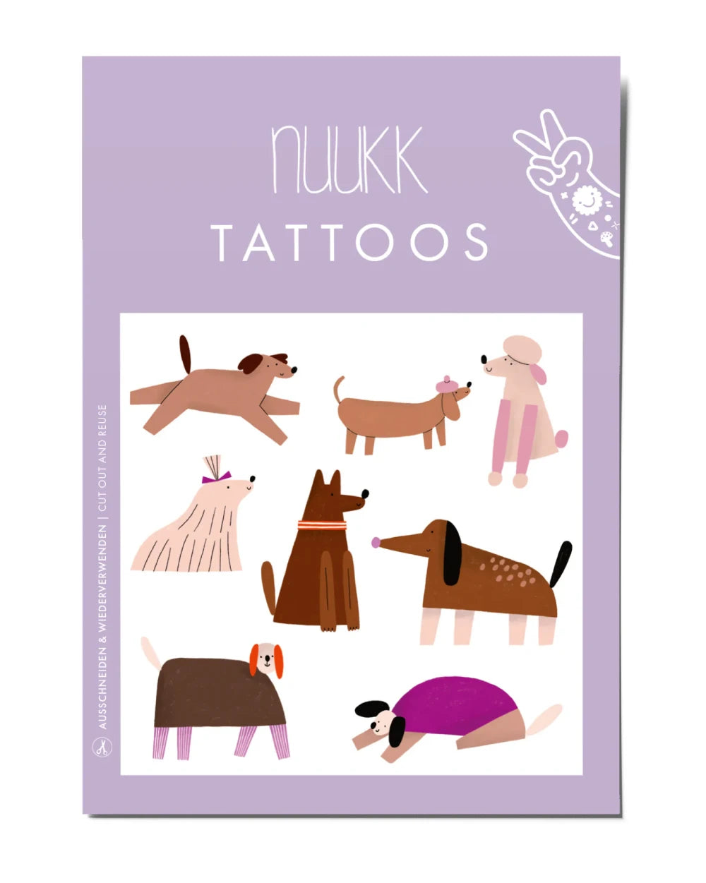 Nuukk - Organic Tattoos Dog Crew by Anna Katharina Jansen