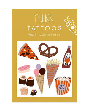 Vegane Tattoos Fastfood by Anna Katharina Jansen