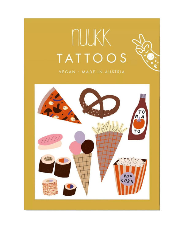 Vegane Tattoos Fastfood by Anna Katharina Jansen